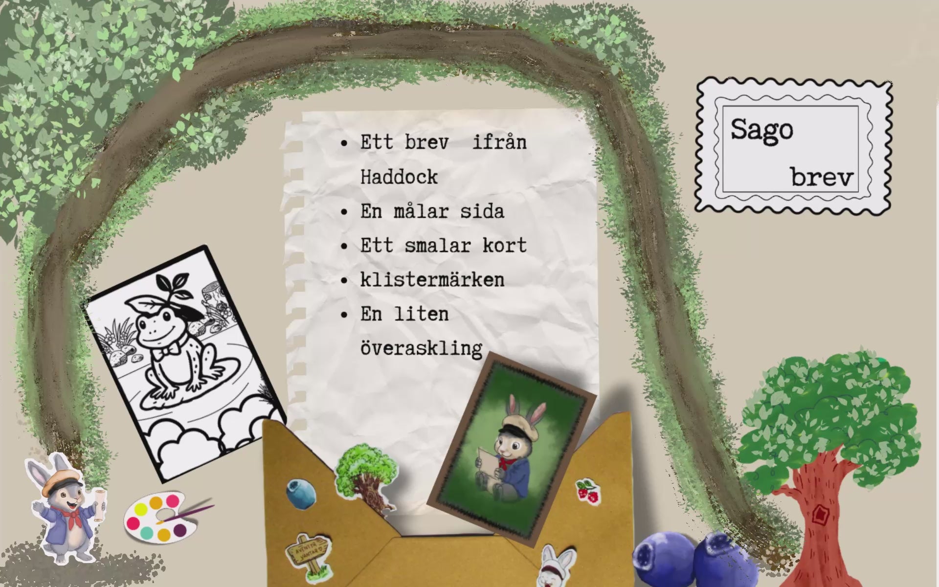 Prova på brev! Haddock Hare
