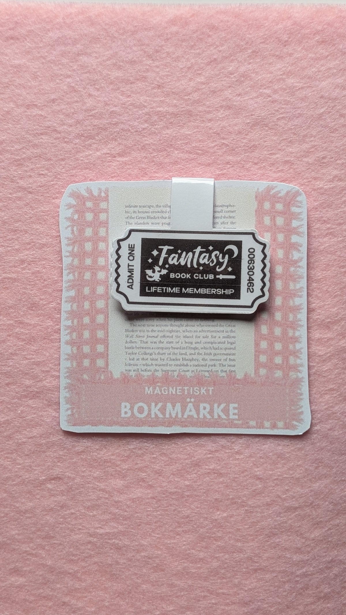 Magnetisk bokmärken- Fantasy team