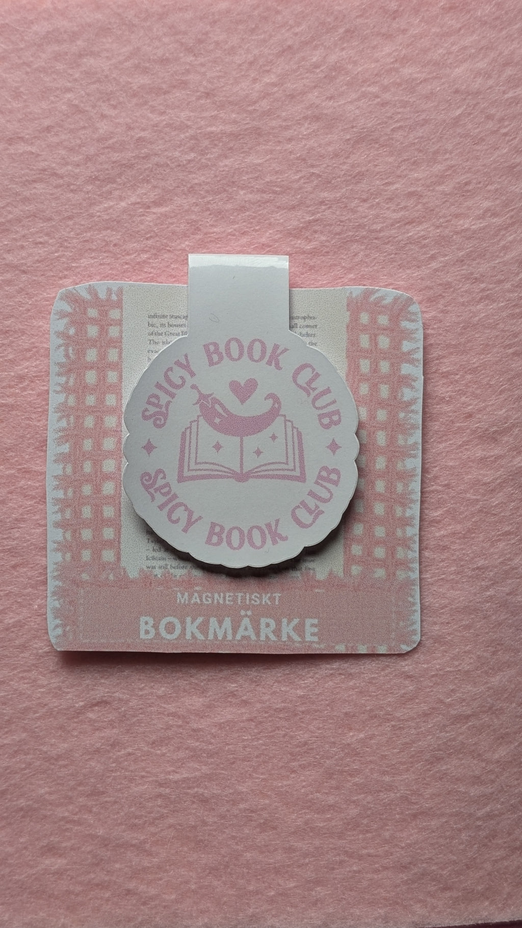 Magnetisk bokmärke - Spicy book club